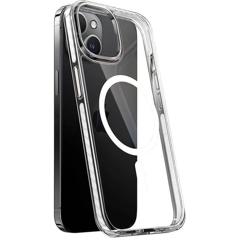 TORRAS Θήκη Apple iPhone 15 - TORRAS Sparka Case με MagSafe - Διάφανο