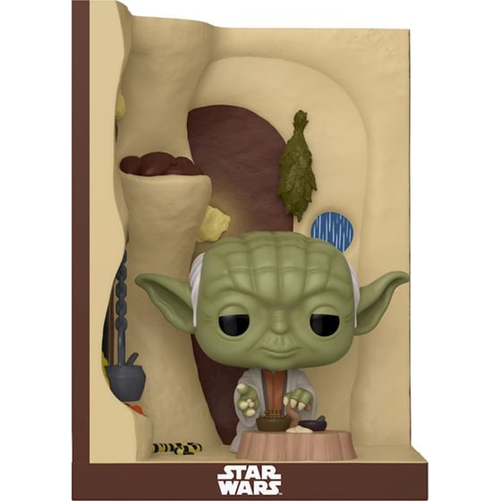Funko Pop! Book Nook Star Wars – Yoda in His Hut image 0