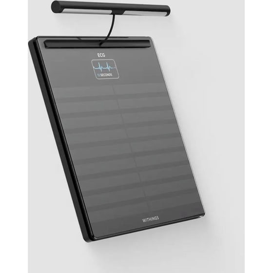 Ψηφιακή Ζυγαριά Smart Withings Body Scan με Λιπομετρητή, Ηλεκτροκαρδιογράφημα, Ανίχνευση Περιφερικής Νευροπάθειας Wi-Fi & Bluetooth Μαύρη image 3