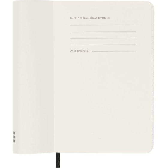 Ημερολόγιο Εβδομαδιαίο Moleskine 2025 12M Pocket Black Hard image 3