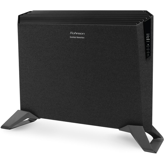 ROHNSON R-086 Θερμοπομπός Δαπέδου/Τοίχου με WiFi 2000W Μαύρο image 1