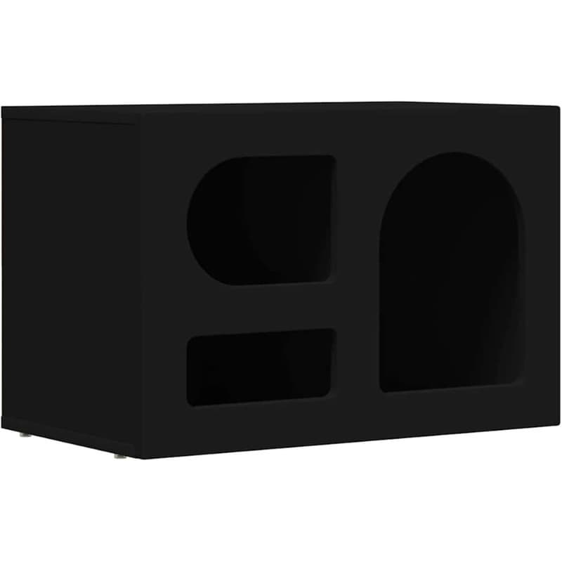 Έπιπλο Τηλεόρασης VidaXL ELST 60 x 35 x 40 cm - Μαύρο