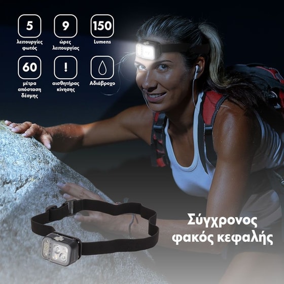 Philips SFL2001RH/GRS Φακός Χειρός LED image 2