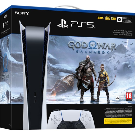 Sony PlayStation 5 Digital Edition - God of War Ragnarok Bundle image 2