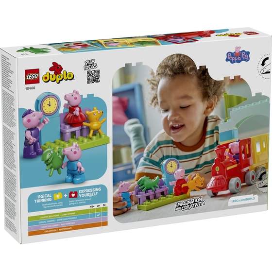 LEGO® DUPLO® Πέππα το Γουρουνάκι Βόλτα με Τρένο με τον Παππού Γουρουνάκη (10466) image 3