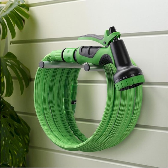 Λάστιχο Ποτίσματος Navaris Flexible Garden Hose Επεκτεινόμενο 3.75-7.5m - Πράσινο image 2