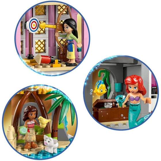 LEGO® Disney Princess Κάστρο Πριγκιπισσών & Βασιλικά Κατοικίδια (43267) image 3