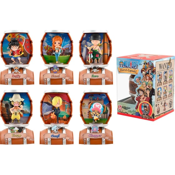 Φιγούρα Yume One Piece Barrel - Τυχαία Επιλογή image 0