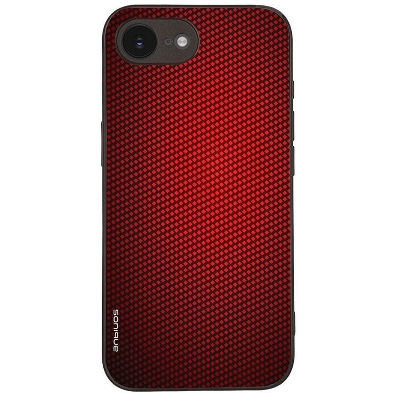 Θήκη Apple iPhone 16e - Sonique Carbon Series - Red