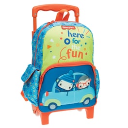 Τσάντα Τρόλεϋ Gim Fisher Price Mini Car 2 Θηκών
