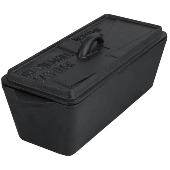 Μαντεμένια Ορθογώνια Γάστρα Dutch Oven THE WINDMILL Loaf 'N Bread TWM033 2.5 L Μαύρο image 0