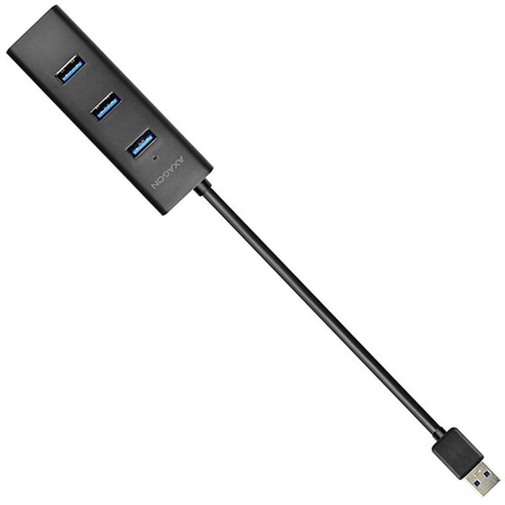 Axagon HUE-S2B USB Hub 4 σε 1 USB-A - Μαύρο image 5