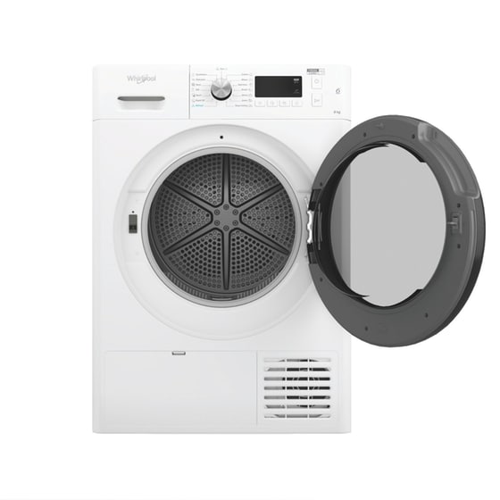 WHIRLPOOL FFTM1182BEER 8kg A++ με Αντλία Θερμότητας Λευκό Στεγνωτήριο Ρούχων image 3