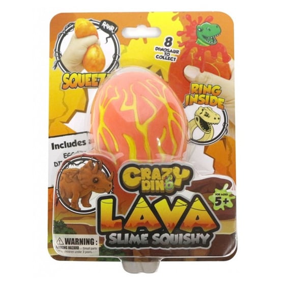Just toys Crazy Dino Lava Egg (8 Σχέδια) image 0
