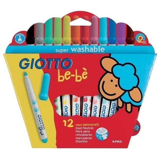 Μαρκαδόροι Giotto Be-Be 12 Τεμάχια image 0