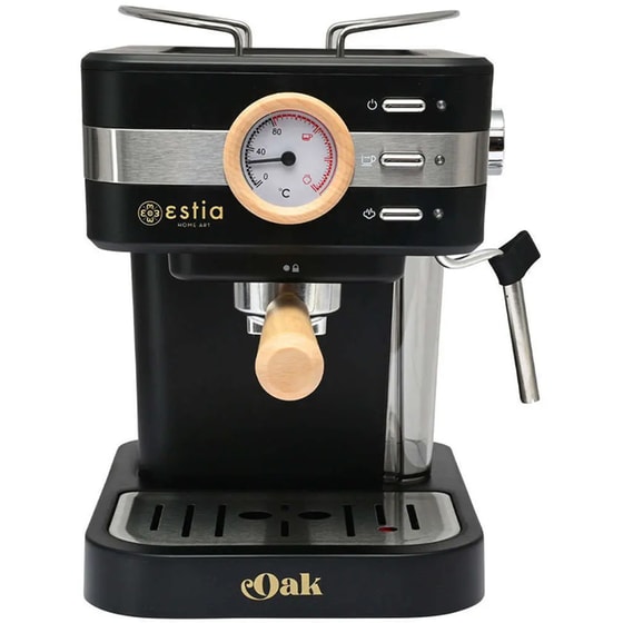 ESTIA 06-18986 950W 15 Bar Μαύρη Μηχανή Espresso image 1