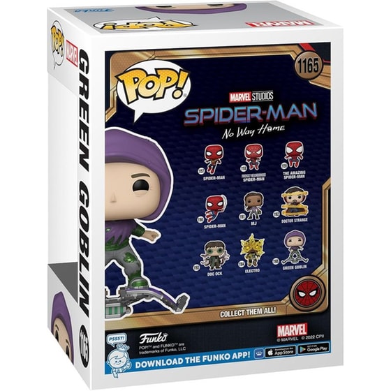 Funko Pop! Marvel Spider - Green Goblin #1165 image 2