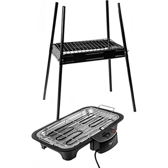 Ηλεκτρική Ψησταριά ADLER AD-6602 2000 W Μαύρο image 5