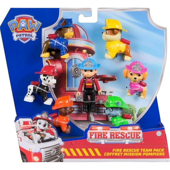 Spin Master Paw Patrol: Σετ Δώρου Φιγούρες Fire Rescue (6072961) image 0