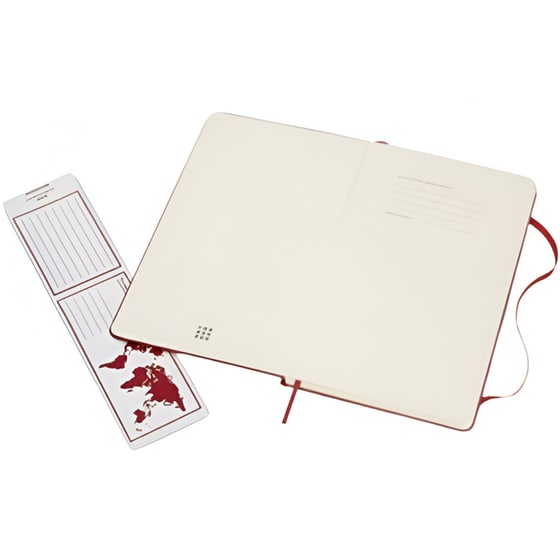 Σημειωματάριο Moleskine Classic με Τελείες Κόκκινο Large (1 Τεμάχιο) image 2