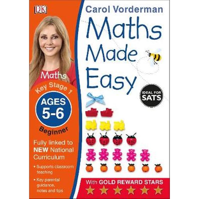 Maths Made Easy: Beginner, Ages 5-6 (Key Stage 1)
