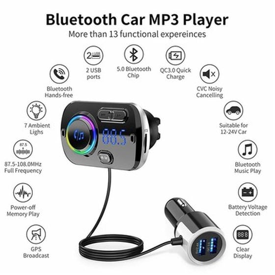 Blutooth Transmitter, Usb Φορτιστές, Bt Hands Free Bc49bq image 4