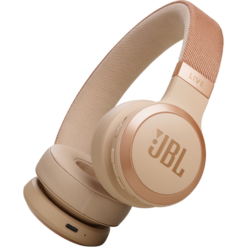 JBL JBL Live 670NC Ασύρματα Ακουστικά Κεφαλής - Sandstone