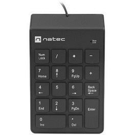 Natec Goby 2 Ενσύρματο Numeric Πληκτρολόγιο Black