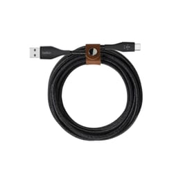 Καλώδιο δεδομένων Belkin Duratek Usb to Usb-C 1m - Black