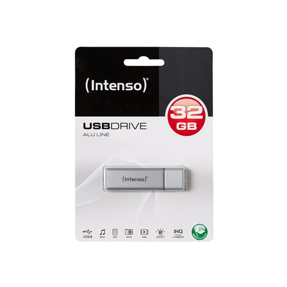 USB Stick Intenso Alu Line 32GB 2.0 - Ασημί image 1