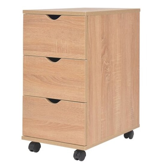 Vidaxl Συρταριέρα Χρώμα Δρυός 33 X 45 X 60 Εκ. image 1