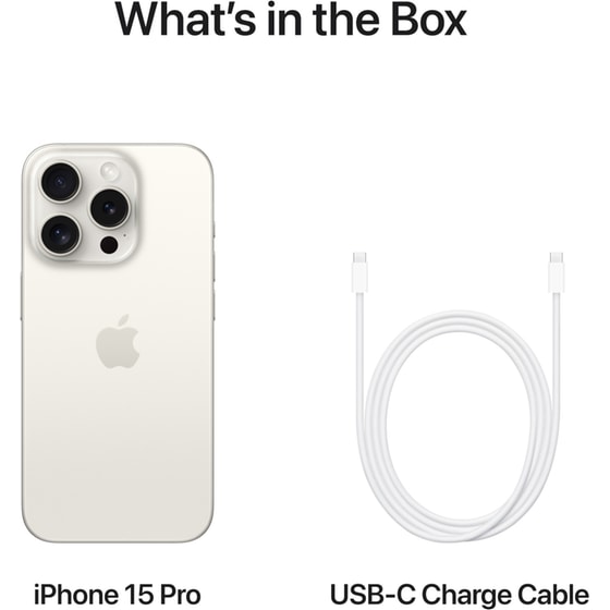 Apple iPhone 15 Pro 1TB - White Titanium image 8