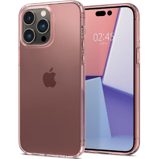 Θήκη Apple iPhone 14 Pro Max - Spigen Crystal Flex - Ροζ image 0