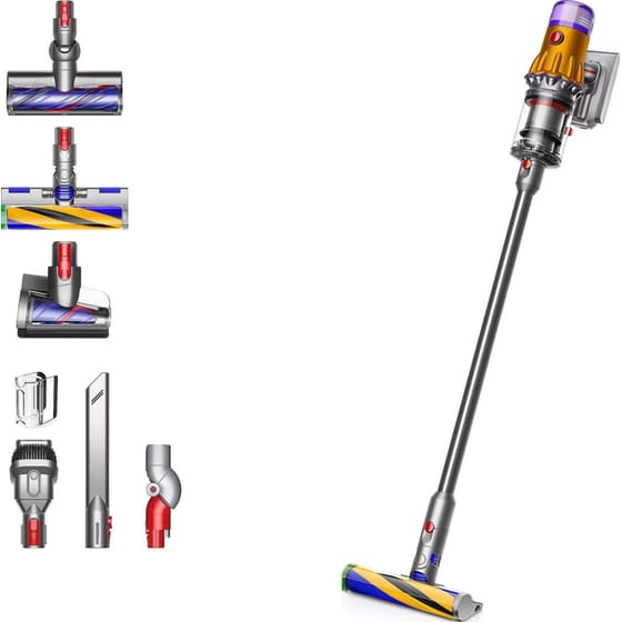 DYSON V12 DETECT SLIM ABSOLUTE 448884-01 25.2 V 0.35 L Ασημί Σκούπα Stick image 15