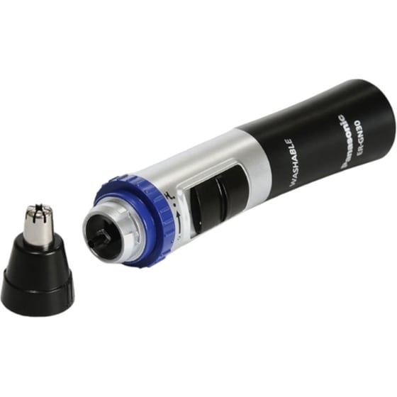 Trimmer PANASONIC ER-GN30 με Σύστημα Καθαρισμού για Μύτη, Αυτιά, Φρύδια και Γένι Ασημί image 2