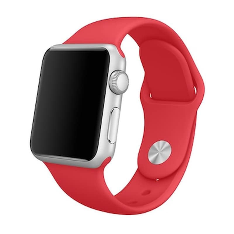 KAKAPI Λουράκι Kakapi Silicone για Apple Watch 38/40mm - Κόκκινο