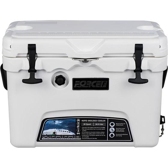Ισοθερμικό Φορητό Ψυγείο Force Max Frost 18.9Lt - Λευκό image 1