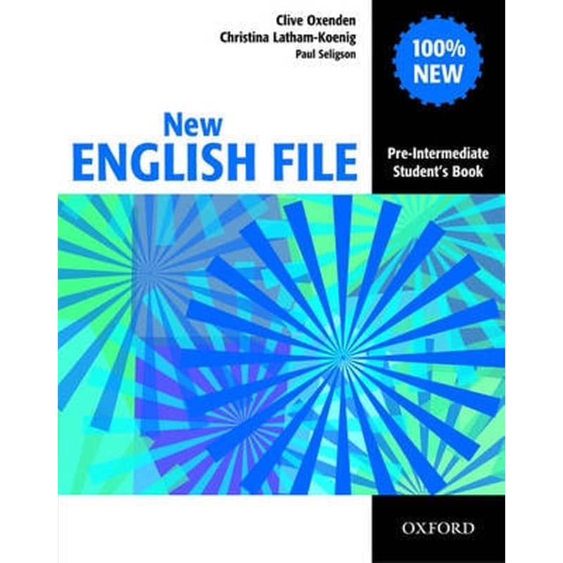 New English File Pre-intermediate- Students Book Pre-intermediate level Students Book