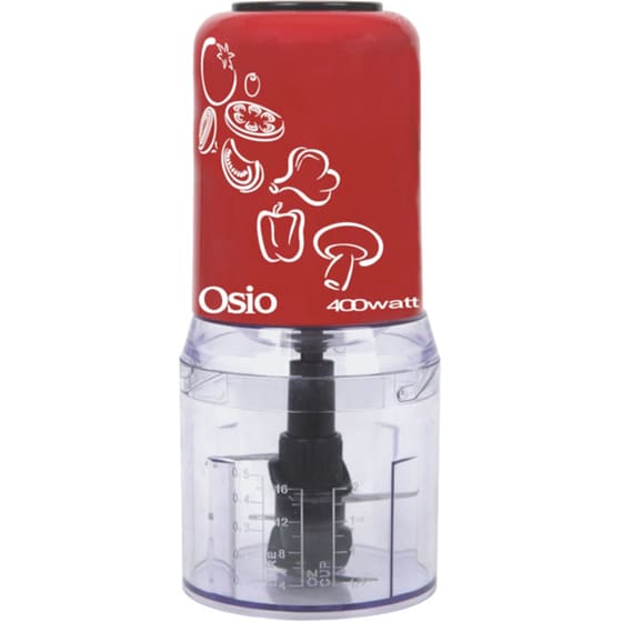 OSIO OMC-2312R 0.5L 400W με 2 σετ Λεπίδων Πολυκόφτης image 0