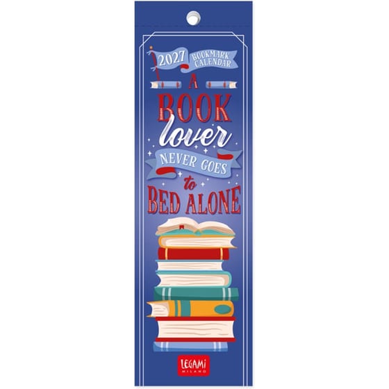 Ημερολόγιο/Σελιδοδείκτης Μηνιαίο 2027 Legami 12M Book Lovers 5.5 x 18 cm image 0