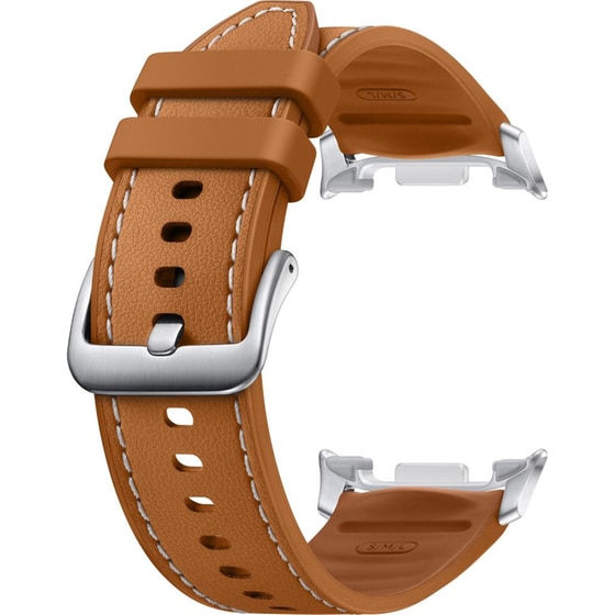 Λουράκι Samsung Hybrid S/M/L για Samsung Galaxy Watch8 40mm/44mm / Galaxy Watch8 Classic 46mm - Camel image 0