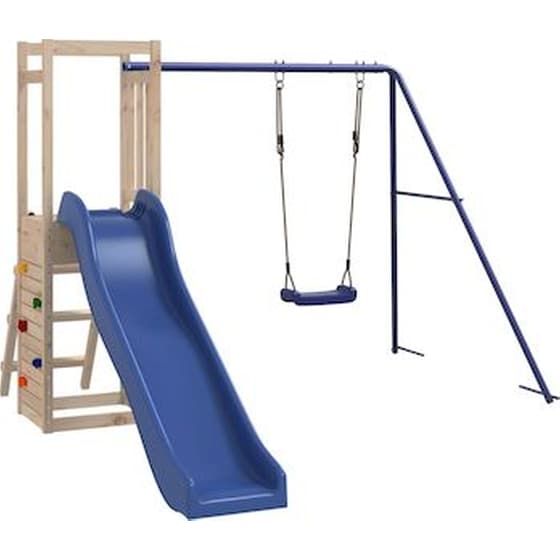 VidaXL Παιδική Χαρά Εξωτερικού Χώρου από Μασίφ Ξύλο Πεύκου image 0