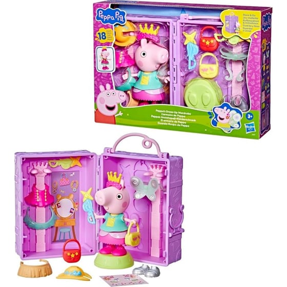 Hasbro Σετ Παιχνιδιού Peppa Pig Η Ντουλάπα της Peppa (G10175) image 13
