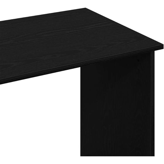 Γραφείο VidaXL από Μοριοσανίδα 80x40x75 cm - Μαύρο image 5