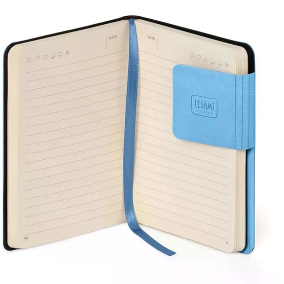 Σημειωματάριο Legami Ριγέ Small Retro Blue image 4