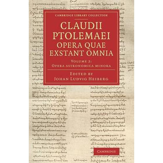 Claudii Ptolemaei opera quae exstant omnia image 0
