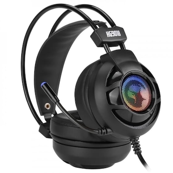 Marvo HG9018 Gaming Ενσύρματα Ακουστικά USB με RGB Φωτισμό - Μαύρα image 5