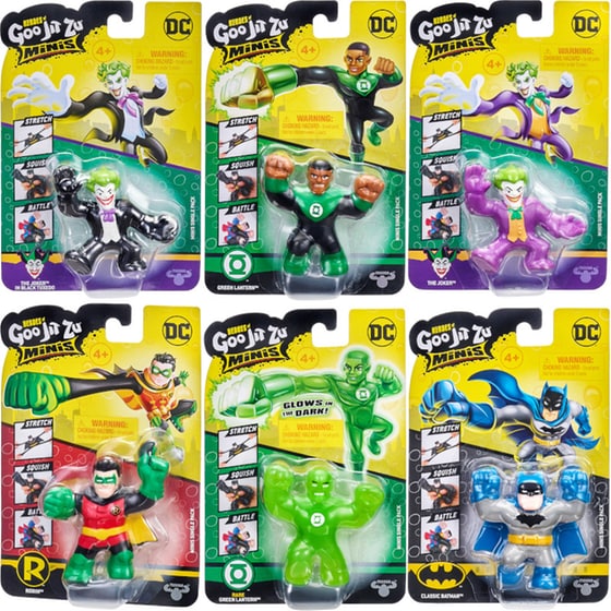 Φιγούρες Goo Jit Zu Heroes Of Goo Jit Zu Dc Minis S2-12 Σχέδια (GJD00000) image 0