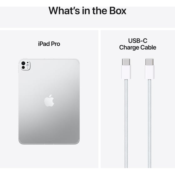 Apple iPad Pro 11" 2025 M5 Nano -Texture 1TB 5G - Silver image 8