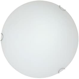 Φωτιστικό Πλαφονιέρα Viokef David 4105700 από Μέταλλο/Γυαλί - Λευκό